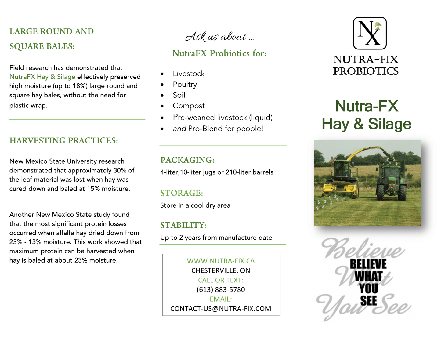 NutraFX - Hay & Silage