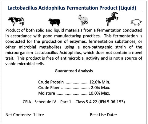 NutraFX - Pro-Lact Fermentation Supplement For Livestock (Liquid)